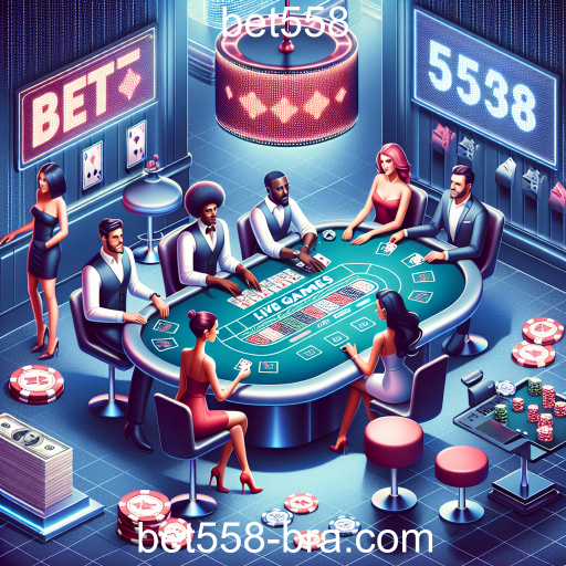 A Experiência Imersiva dos Jogos Ao Vivo no bet558